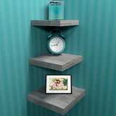 Solid Square Floating Shelves (Set of 3) - Sorbus Home